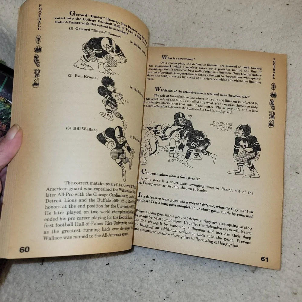 The Great Sports Question‎ And Answer Book 1979 Vintage